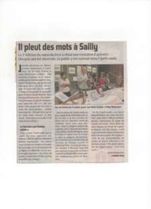 Salon du livre du canton de Nouvion à Sailly Flibeaucourt Le 6 Octobre 2012