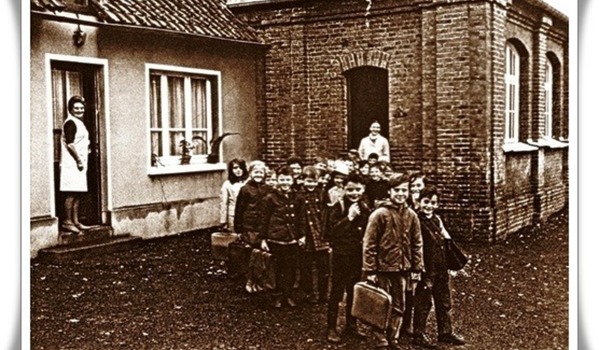 Sailly-Flibeaucourt - Sortie de classe (1969)